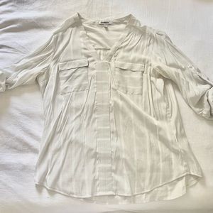 White Express dress shirt